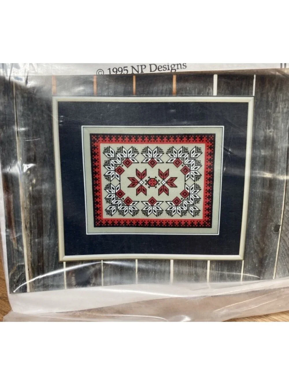 NP Designs 1995 Rugs Of The Southwest Series Klagetoh II Ctd Cross Stitch Kit